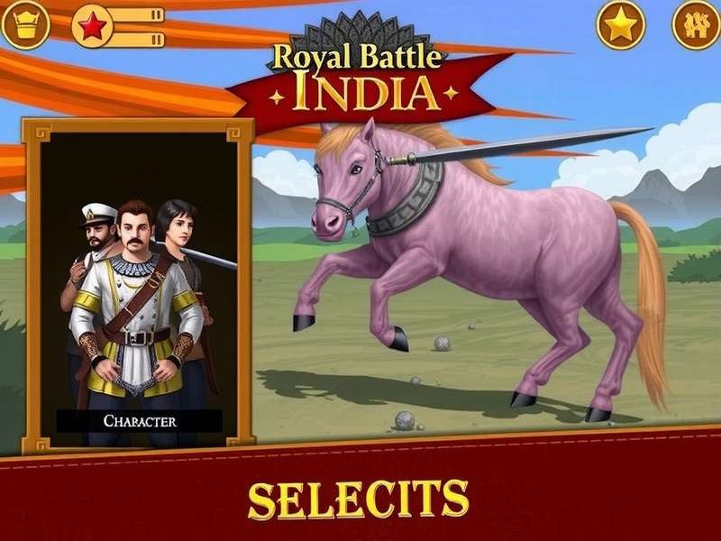 Royal Battle India Character Selection